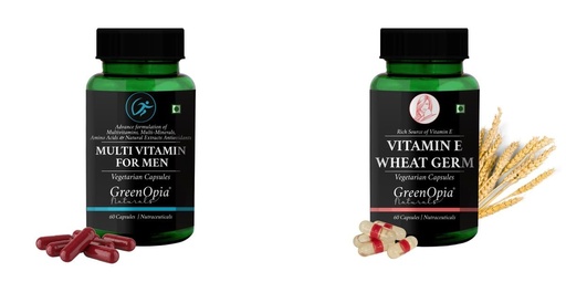 [BRSRYFQZPN5QEEQU] Multivitamins For Men Vitamin E Wheat Germ Oil Wellness Daily Vitality |60 CAPSULES