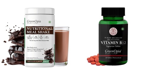 [BRSRYFQZAQPRYD35] Nutritional Meal Shake Chocolate Vitamin B12 Tablets Wellness Daily Vitality |60 CAPSULES