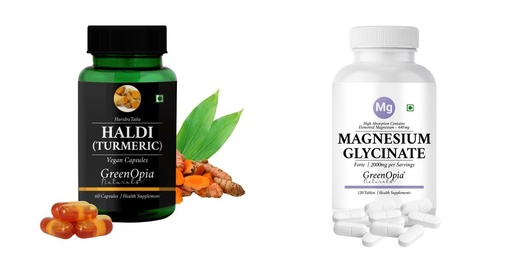 [BRSRYFQZAQNQY33O] Haldi Oil Magnesium Glycinate Forte Tablets Wellness Daily Vitality |60 CAPSULES