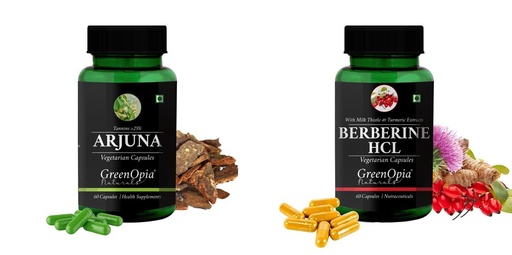 [BRSRYFQZBECRSDQ3] Arjuna Berberine HCl Wellness Daily Vitality |60 CAPSULES