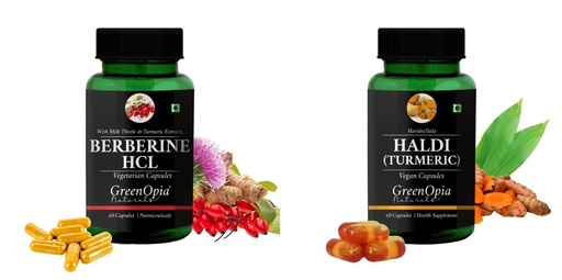 [BRSRYFQZA4CR6EIZ] Berberine HCl Haldi Oil Wellness Daily Vitality |60 CAPSULES