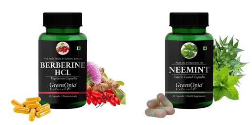 [BRSRYFQZBV6GEC3V] Berberine HCl Neemint Oil Wellness Daily Vitality |60 CAPSULES