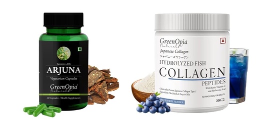 [BRSRYFQZB4CW2YDV] Arjuna Marine Collagen Peptides Powder Blueberry Wellness Daily Vitality |60 CAPSULES