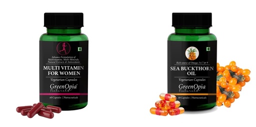 [BRSRYFQZBEPWA2TP] Multivitamins For Women Sea Buckthorn Oil Wellness Daily Vitality |60 CAPSULES