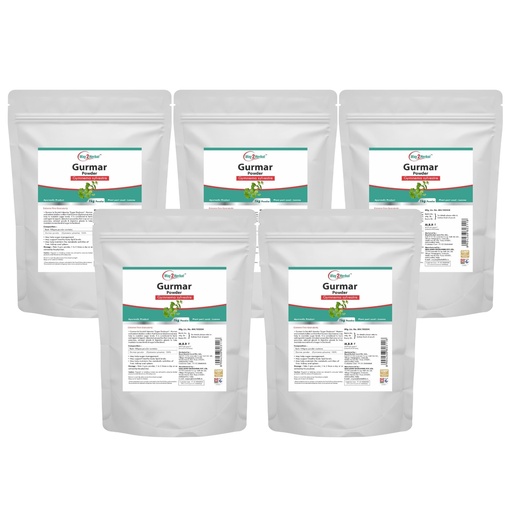 [BRSWGHYZAAFGGH37] Way2Herbal Gurmar Powder (1 Kg Pack of 5)