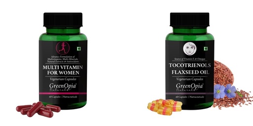 [BRSRYFQZBAAW2DLF] Multivitamins For Women Tocotrienols Flaxseed Oil Wellness Daily Vitality |60 CAPSULES