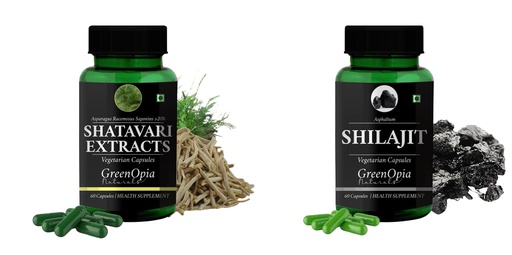 [BRSRYFAHCN5BGD3G] Shatavari Shilajit Wellness Daily Vitality 60 CAPSULES
