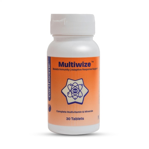 [BRSRGAI7C4HBAELK] Multiwize™ Complete Multivitamin & Minerals, Boosts Immunity, 11 Essential Vitamins with B12, 30 Tablets