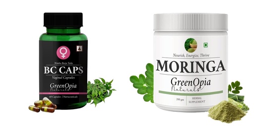 [BRSRYFAHBAPWMCDD] BC Caps Vaginal Moringa Oleifera Powder Wellness Daily Vitality 60 CAPSULES