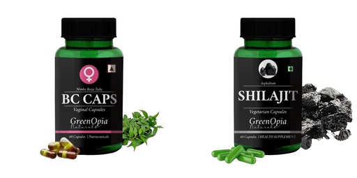 [BRSRYFAHBUFREFLH] BC Caps Vaginal Shilajit Wellness Daily Vitality 60 CAPSULES