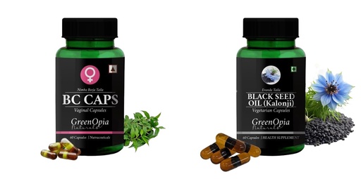 [BRSRYFAHBF7AOCLF] BC Caps Vaginal Black Seed Oil Wellness Daily Vitality 60 CAPSULES