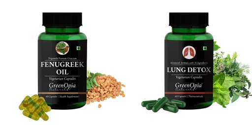 [BRSRYFQZBBYREHLH] Fenugreek Oil Lung Detox Wellness Daily Vitality |60 CAPSULES
