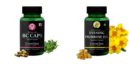 [BRSRYFAHBAJQM3TF] BC Caps Vaginal Evening Primrose Oil Wellness Daily Vitality 60 CAPSULES