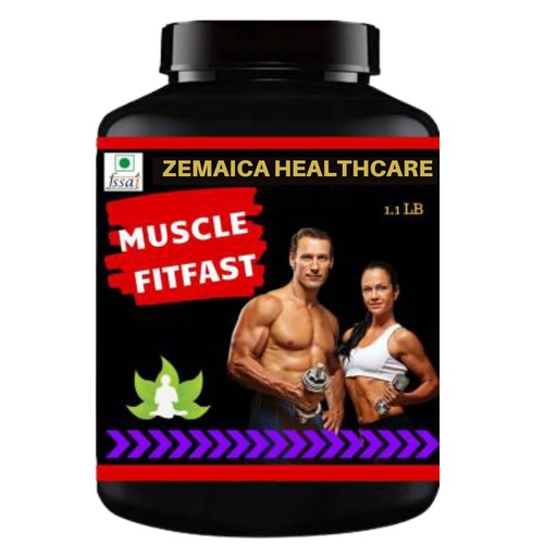 [BRSRMZI3DMCRU33H] Muscle FitFast | Body Muscle Growth | Flavor Butterscotch | Pack of 1