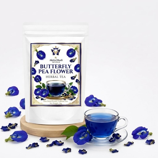 [BRSRYGDRBZYWY2A7] Butterfly Pea Flower Tea sugar free & Caffeine Free Herbs Herbal Tea