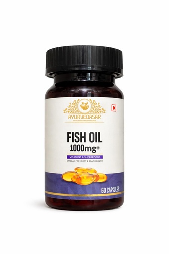 [BRSRYGAOB4JQAG37] Omega 3 Fish Oil 1000mg Softgel Capsules