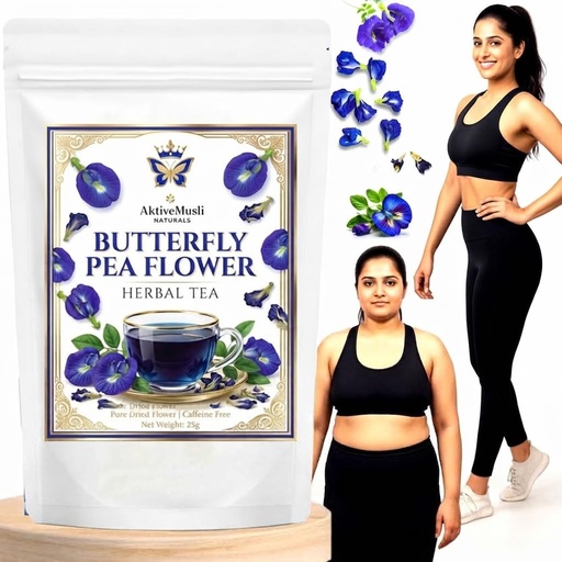 [BRSRYGAKA4BRYYD5] Butterfly pea Tea 100% Natural Rich in Antioxidants Beautiful skin Herbal Tea