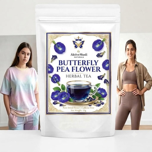 [BRSRYGAKOYORGCD6] Butterfly pea Tea, Skin Glow, Boost Immunity, Remove Toxins Mint Herbal Tea