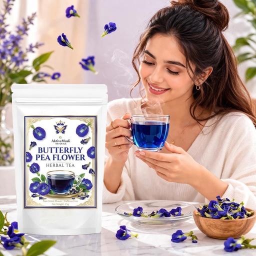 [BRSRYGAKO4FAYEY6] Butterfly Pea Flower Tea for sleep & Relaxation 100% Pure Herbal Tea