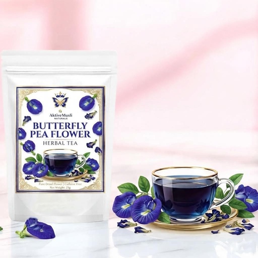 [BRSRYGDQOB5RADTX] Butterfly Pea Tea Flowers Caffeine Free Natural Herbal Infusion Herbal Tea