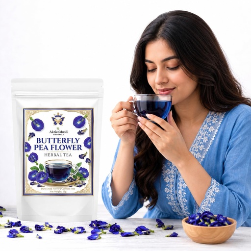 [BRSRYGDRCUDQMALK] Butterfly Flower Tea Pea Aparajita Supports Brain Health Herbal Tea