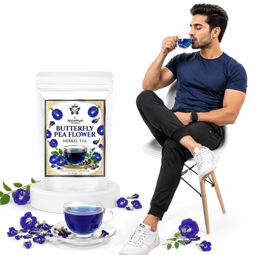 [BRSRYGDRBACB6F35] Butterfly Pea Flower tea Cocktails Multiple uses Herbal Tea