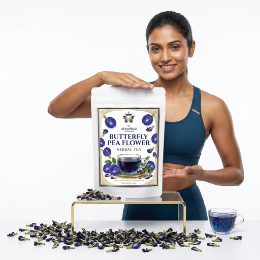 [BRSRYGDRBB5RAAAZ] Butterfly Pea Flower Infusion Tea Made with Flower Plant Herbal Tea