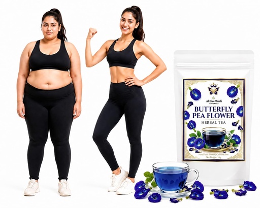 [BRSRYGDRAQFBQAAZ] Butterfly pea Flower Tea Pea Aparajita Supports Brain Health Herbal Tea