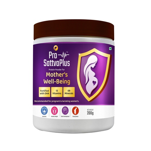 [BRSRYYY3DIBRGCIY] Pro Sattvaplus Mothers Well-Being Powder | Daily Wellness & Nutritional Support for Women | Energy, Vitality & Overall Health Supplement (200G)