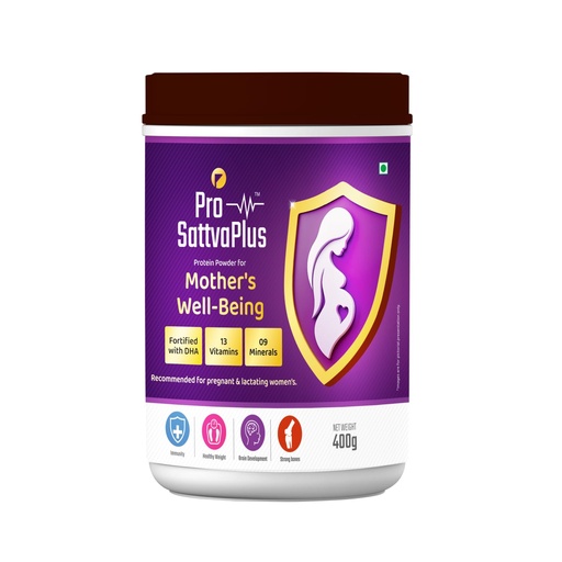[BRSRYYY3CIMBAD37] Pro Sattvaplus Mothers Well-Being Powder | Daily Wellness & Nutritional Support for Women | Energy, Vitality & Overall Health Supplement (400G)