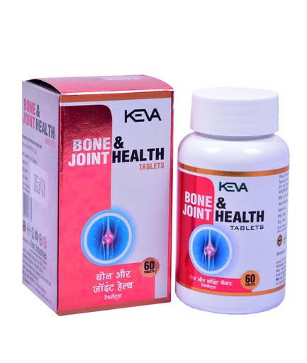 [BRSW2BIEC4BQMDTG] Keva Bone & Joint Health Tablets 60 (Tab) with Calcium Supplement for Women and Men, For Bone Health & Joint Support, 60 Calcium Tablets
