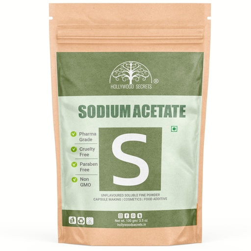 [BRSRA2YHCQDQ4YDL] Sodium Acetate Powder 100 gm