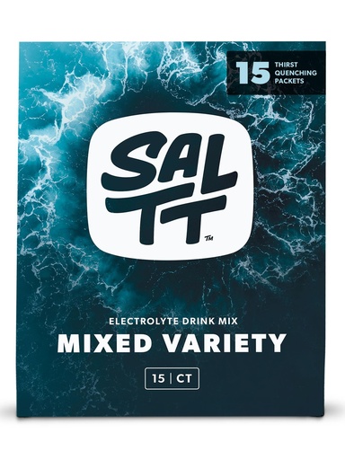[BRSRAHQQOICQKET4] SALTT Electrolytes Powder Packets (All Things Mixed Variety Pack - 15 Flavors) 15 Sticks - Easy Dissolve, No Clumping - Essential Minerals - Hydration Packets - Zero Sugar, Gluten Free, Vegan & Kosher
