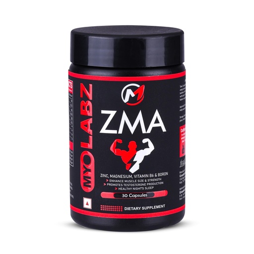 [BRSRYFINDMCAGCTL] ZMA Supplement Capsules – Zinc, Magnesium, Vitamin B6, B12, D3, L-Tryptophan & Melatonin – Night-Time Wellness, Recovery & Daily Nutritional Support – 30 Capsules