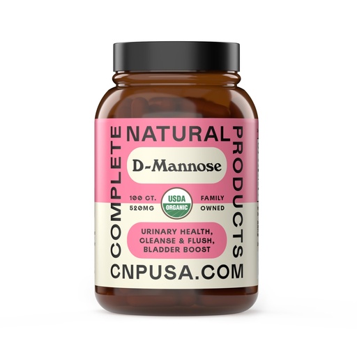 [BRSRM23RDMAQ4HTH] D Mannose 520mg Capsules - Organic D Mannose Supplement for UTI Support, Urinary Tract Bladder Health Pills, Plant Based Formula, Vegan Non GMO, No Fillers, 100 Capsule Count Made USA Certified Kosher