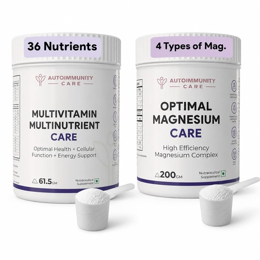[BRSRYZL5PMAR6EIY] Autoimmunity Care Optimal Magnesium Care and Autoimmunity Care Multivitamin Multi Nutrient Care Bundle