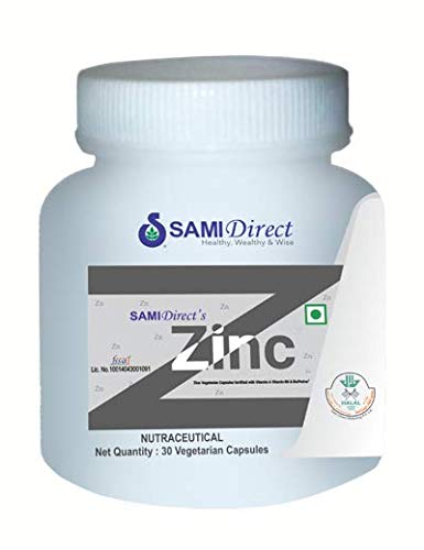 [BRSWYHABAEPGOGQ3] Zinc (30 Vegetarian Capsules)