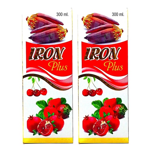 [BRSRMFQTOQNBG3TB] Buy Ayurvedic IRON Plus Syrup for iron defficiency.(Pack of 2)