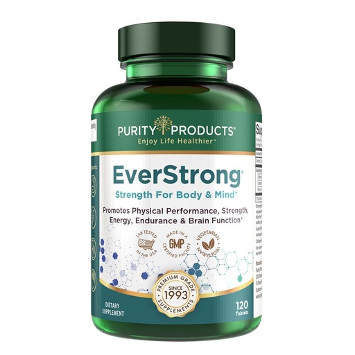[BRSWKGI5DMNR2ELM] EverStrong - Creatine Monohydrate Blend - Clinically Studied for Golf Maximizing Driving Distance - Muscle Matrix Blend - Joint, Muscle & Energy Support - Boron, CoffeeBerry, Vitamin D3 - 120 Tablets