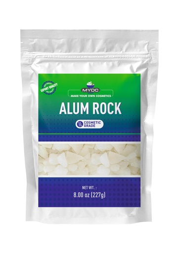 [BRSREFTQDJYB6CD4] Alum Rock | Cosmetic Grade Natural Potassium Alum Crystals for DIY Skincare, Deodorants, Aftershave & More – 227g / 8 Oz