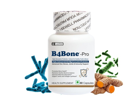 [BRSRAHYCBYNWMET3] Pro Bone Health Supplement, 60 Capsules