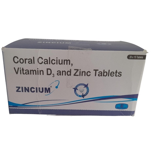 [BRSRYZQECIBA2ALG] Calcium and Vitamin D3 Tablets for Men & Women | Supports Bone, Joint & Muscle Function