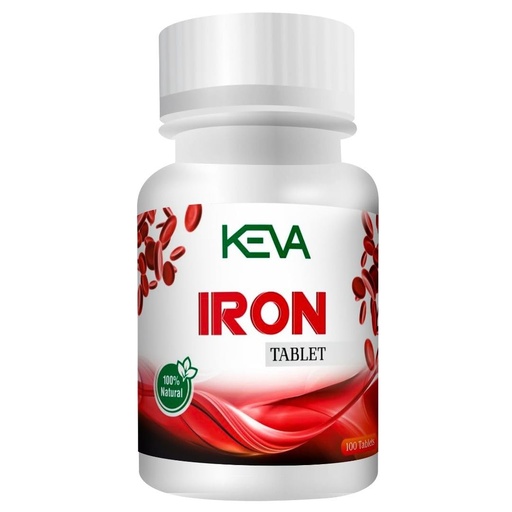 [BRSROGQEOR6Q2CLA] Iron 100 Tablets (Pack of 1)