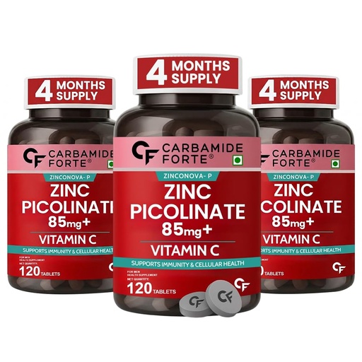 [BRSRGZLQBMCG22DO] ZINCONOVA - P 120 TABLETS (Pack of 3)
