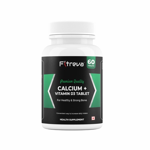[BRSROZQQCJ6GAET5] Calcium+ Vitamin D3 Tablets for Healthy and Strong Bone - 60 Coated Tablets
