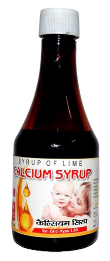 [BRSRMGQ5BF5AMF3P] Calcium Syrup I Syrup of Lime I Ayurvedic Medicine | Pack of 3 X 200 ml.