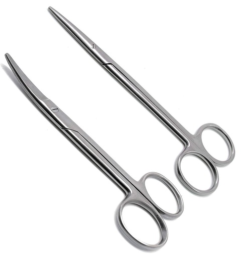 [BRSROYYROYJRGF3V] Stainless Steel Dental Stright & Curved Scissor Pack 1 Each