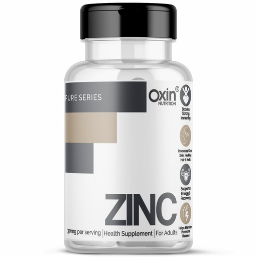 [BRSRYFL7DMIRQA3V] Oxin Nutrition Zinc 30mg Capsule - 120 Veg Capsule