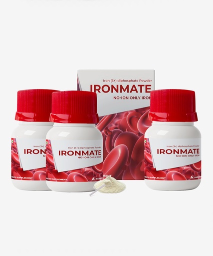 [BRSRAAQDO4JQOFI4] Full Course Pack – Patent Filed Clinically Proven Iron | Waterless Powder Formula | Consume Directly or Blend with Food & Beverages | Safe & No Side-effects