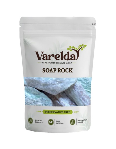 [BRSRGBL2OUHRQ2DZ] Soap rock - Patha - Hydrated Magnesium Silicate (25 Grams)